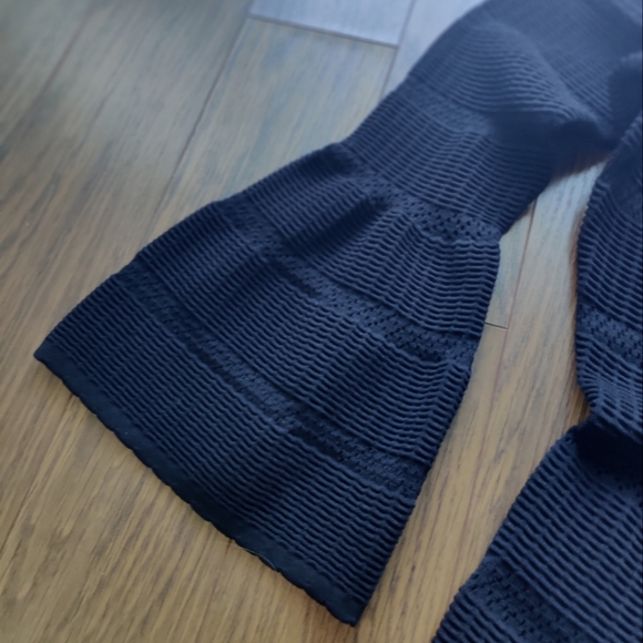 Sandro Paris Carmen Knit Black Dress - Picture 7 of 12